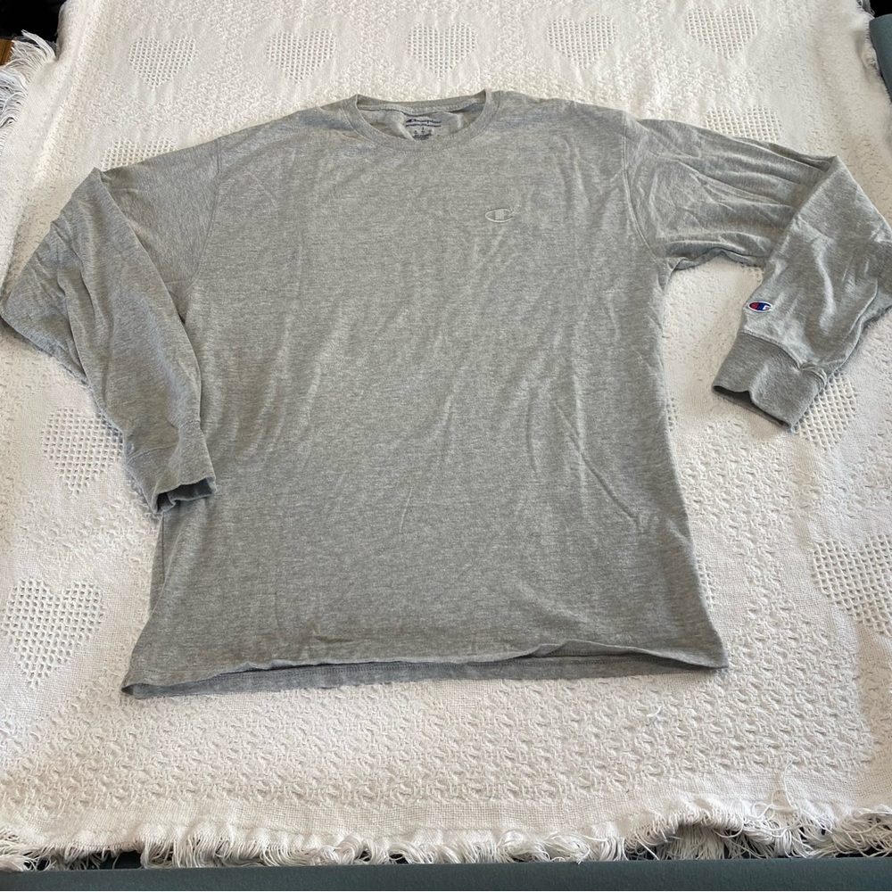 🍓Gray Champion Long Sleeve (L)